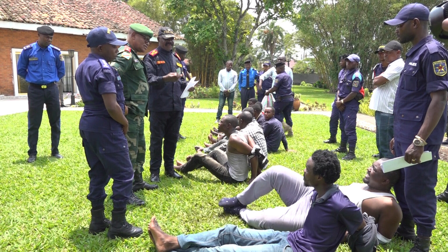 DES PRESUMES BANDITS PRESENTES AU GOUV C NDIMA
