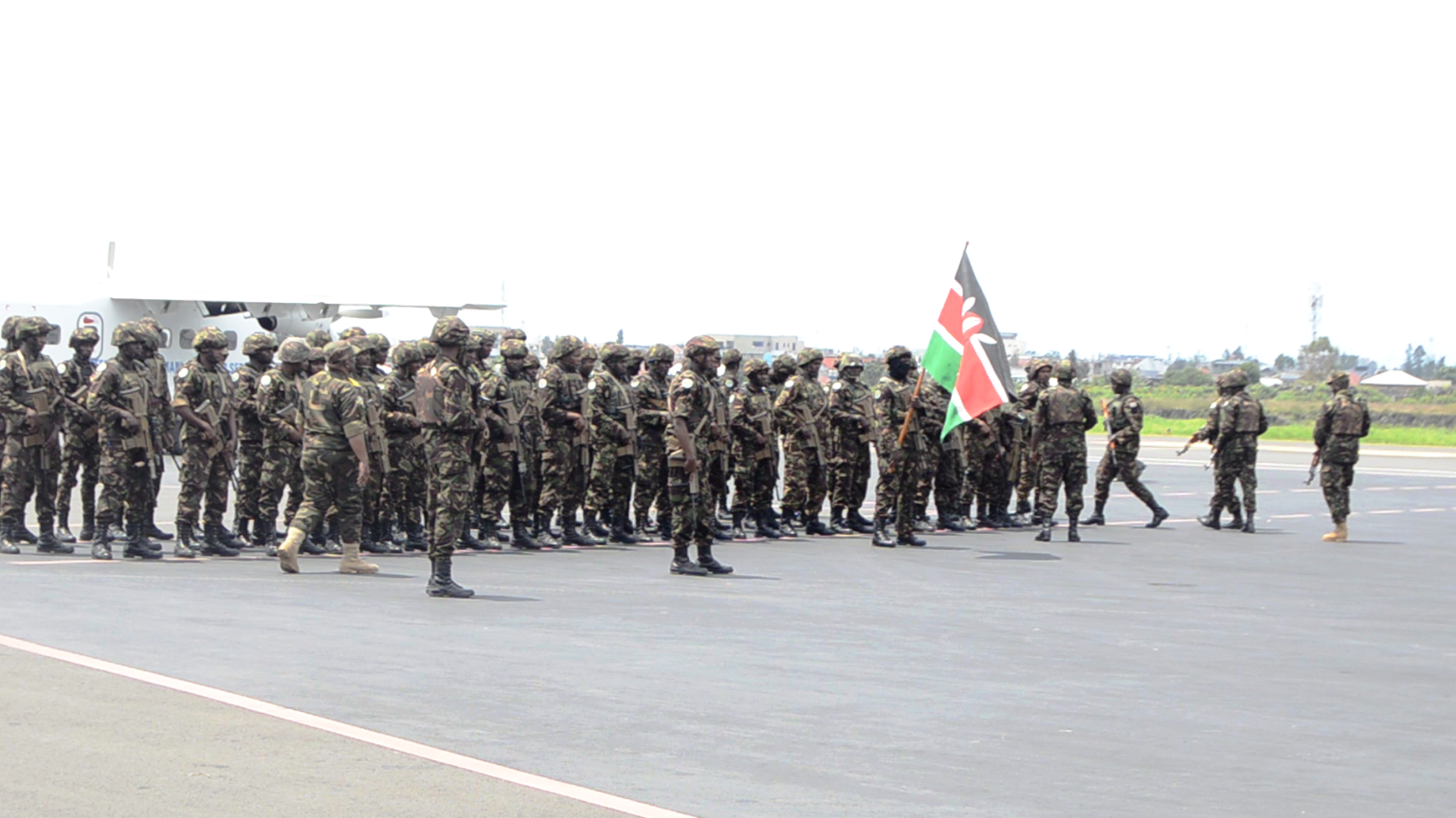 DEPLOIEMENT DES TROUPES KENYANES EN RDC2