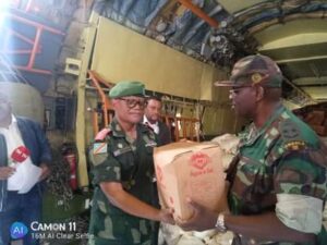 Une assistance humanitaire de 30 tonnes de vivres du Gouvernement angolais aux déplacés de Rutshuru-Nyiragongo