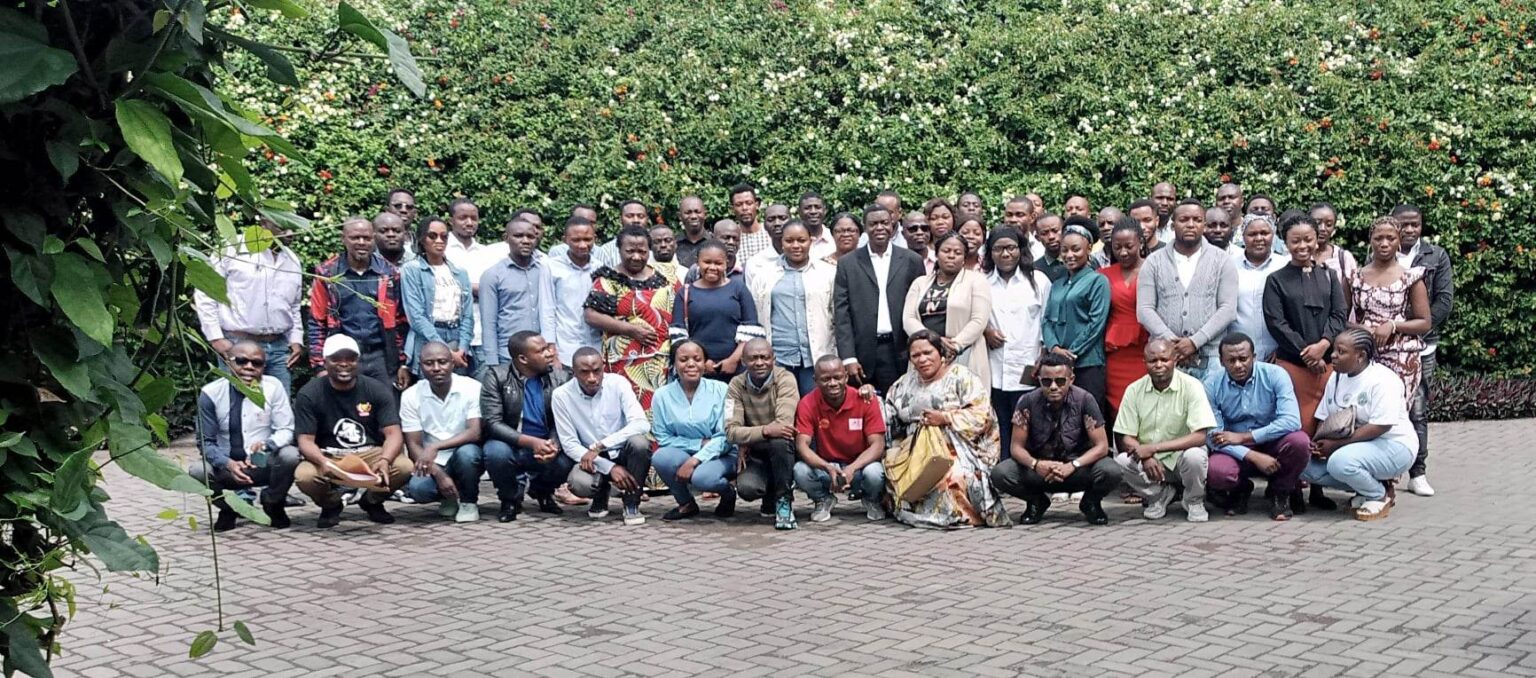 LES 72 BENEFICIAIRES DE LA FORMATION DU FSRDC SUR LES TIM A GOMA