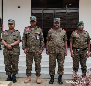 Nord Kivu : Le lieutenant général Ychaligonza en mission de routine.